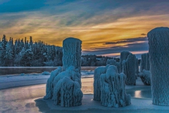 Pillar in Yukon River